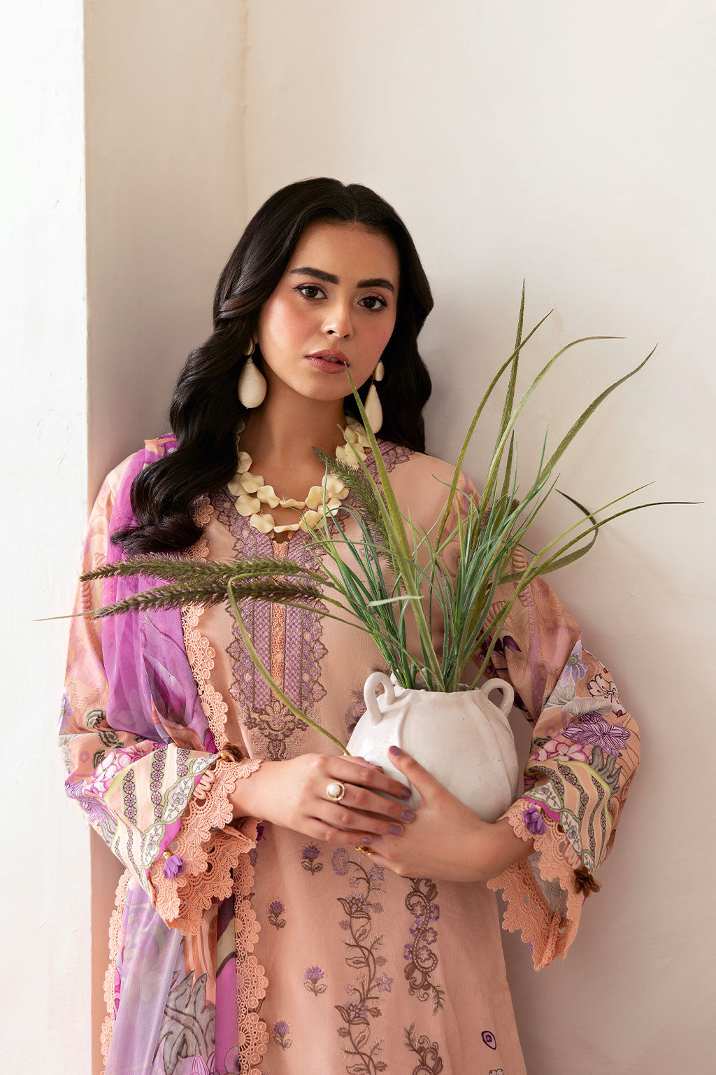 Ramsha | Mashaal Luxury Lawn | L-1411 - Official Ramsha stockist in UK - Sakeena London
