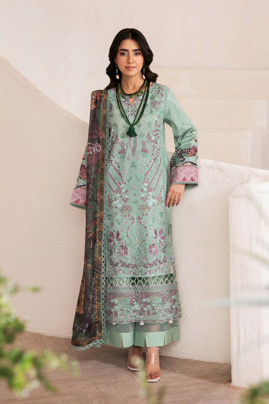 Ramsha | Mashaal Luxury Lawn | L-1405 - Official Ramsha stockist in UK - Sakeena London