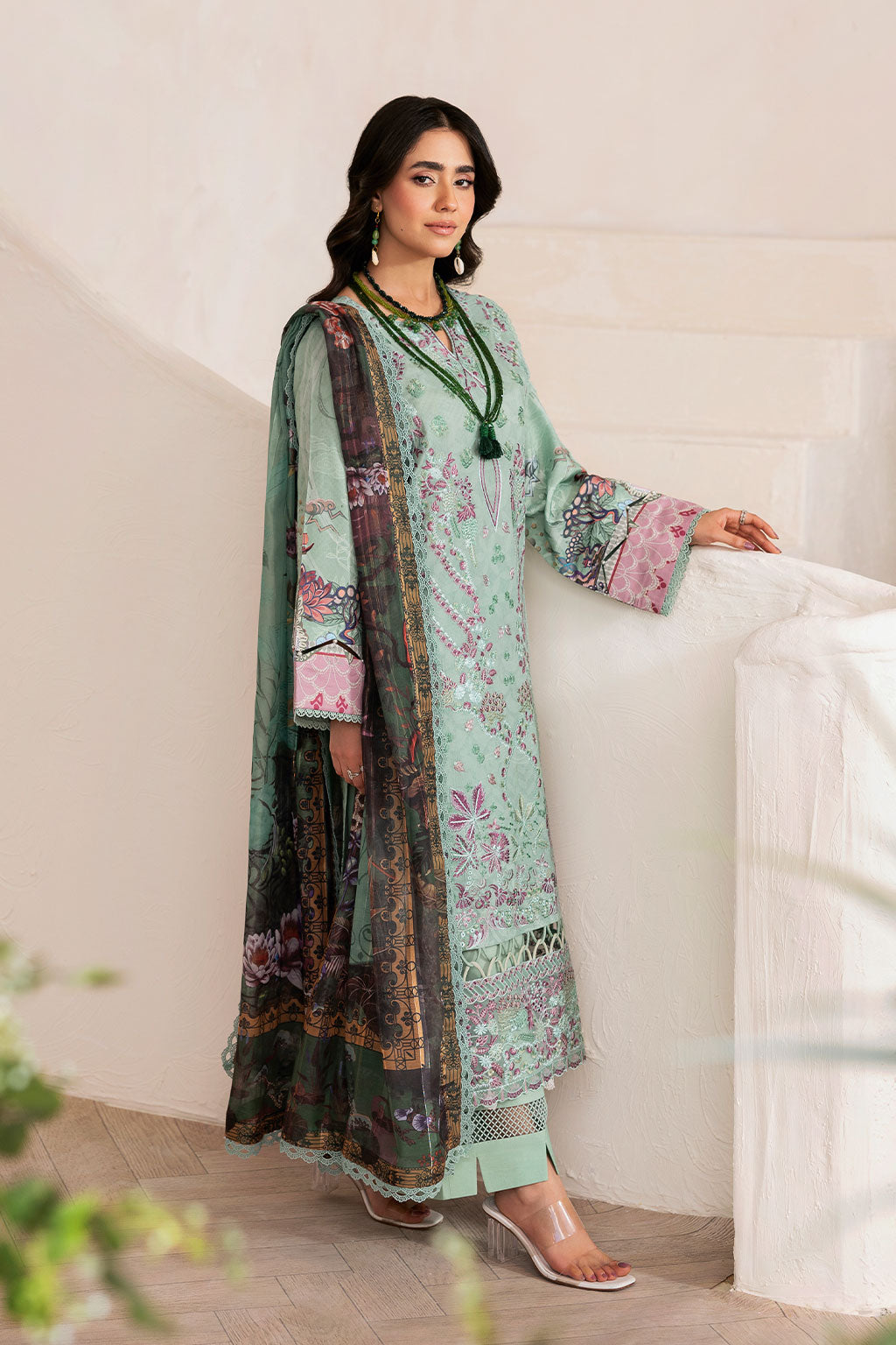Ramsha | Mashaal Luxury Lawn | L-1405 - Official Ramsha stockist in UK - Sakeena London