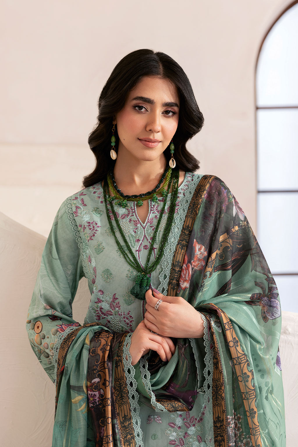 Ramsha | Mashaal Luxury Lawn | L-1405 - Official Ramsha stockist in UK - Sakeena London