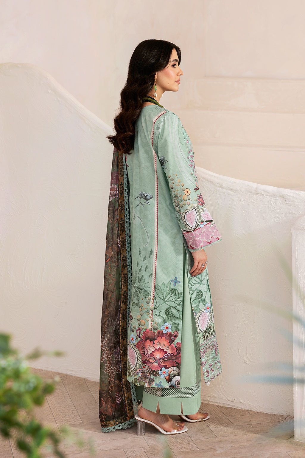 Ramsha | Mashaal Luxury Lawn | L-1405 - Official Ramsha stockist in UK - Sakeena London
