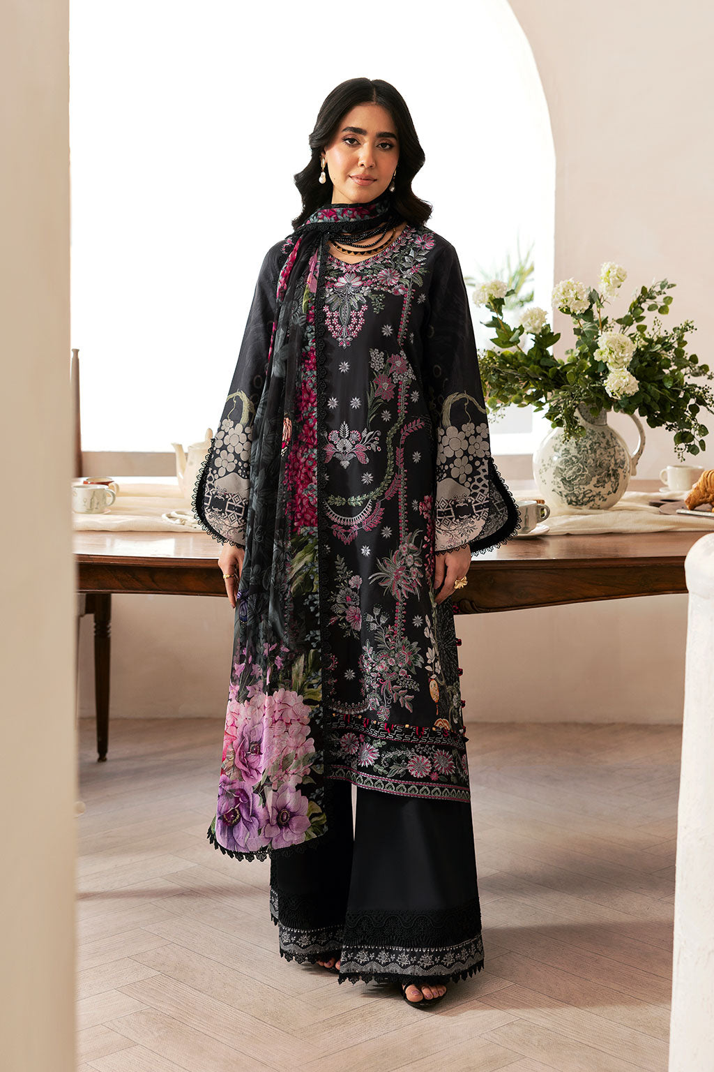 Ramsha | Mashaal Luxury Lawn | L-1403 - Official Ramsha stockist in UK - Sakeena London