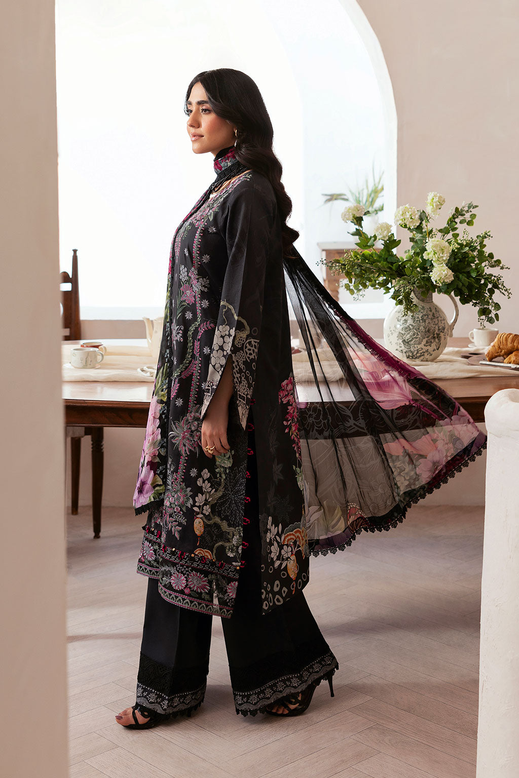 Ramsha | Mashaal Luxury Lawn | L-1403 - Official Ramsha stockist in UK - Sakeena London