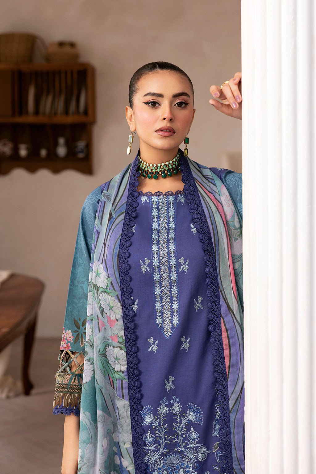 Ramsha | Mashaal Luxury Lawn | L-1412 - Official Ramsha stockist in UK - Sakeena London