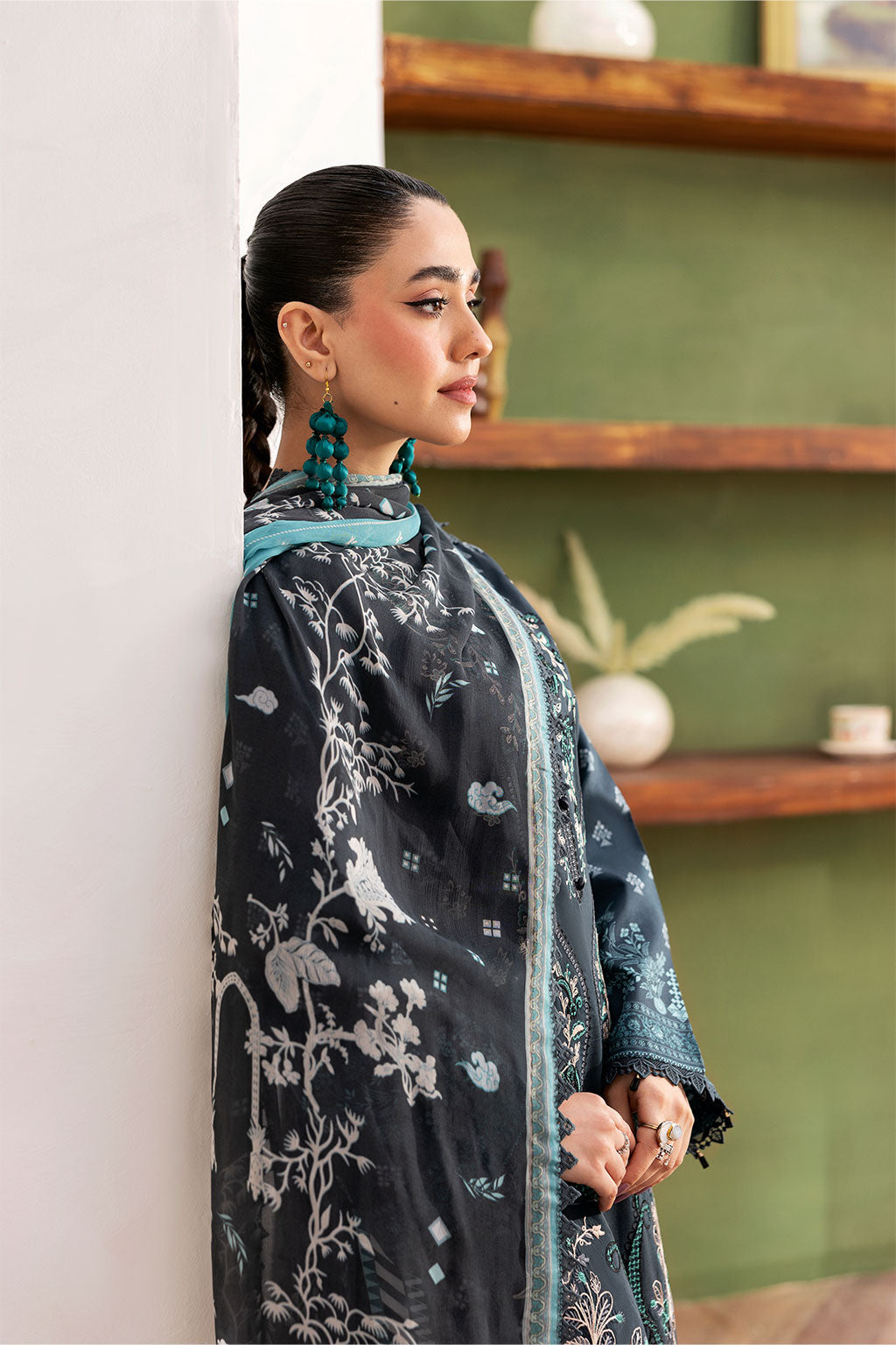 Ramsha | Mashaal Luxury Lawn | L-1408 - Official Ramsha stockist in UK - Sakeena London