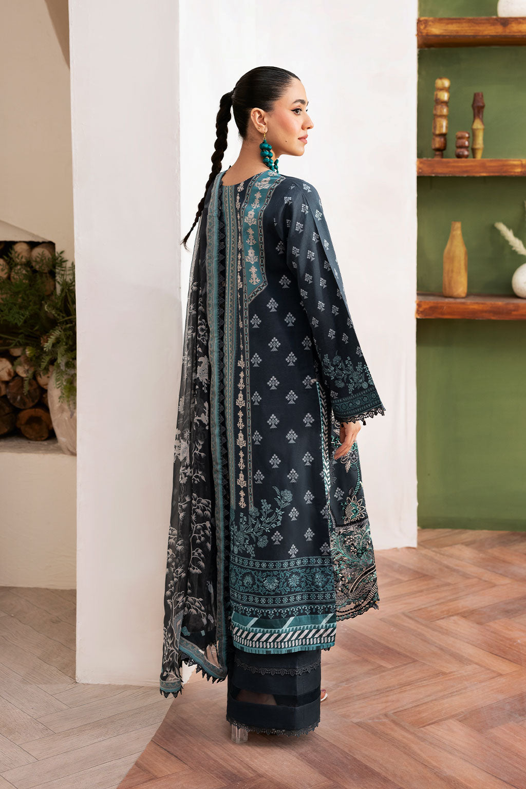 Ramsha | Mashaal Luxury Lawn | L-1408 - Official Ramsha stockist in UK - Sakeena London