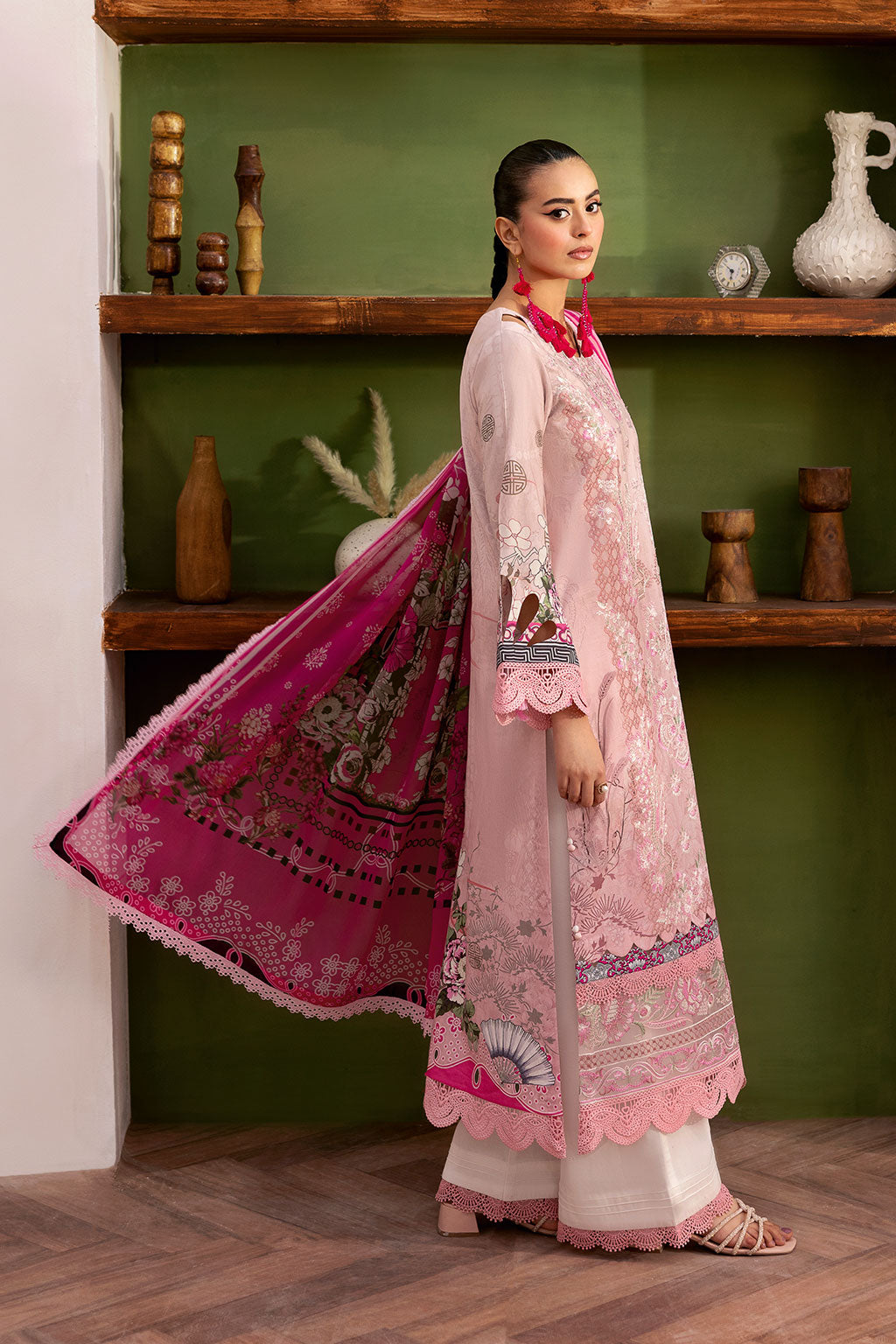 Ramsha | Mashaal Luxury Lawn | L-1407 - Official Ramsha stockist in UK - Sakeena London