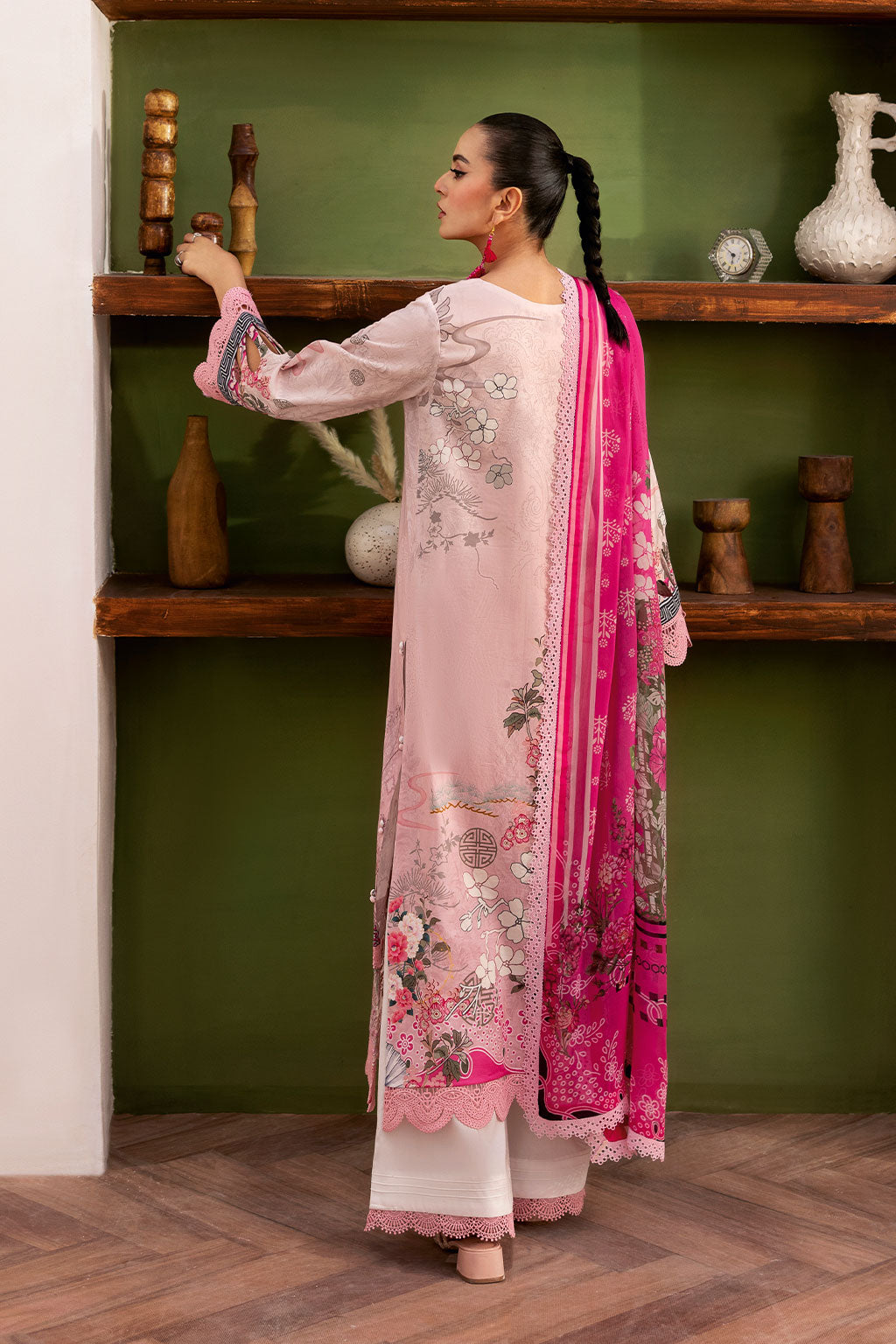 Ramsha | Mashaal Luxury Lawn | L-1407 - Official Ramsha stockist in UK - Sakeena London