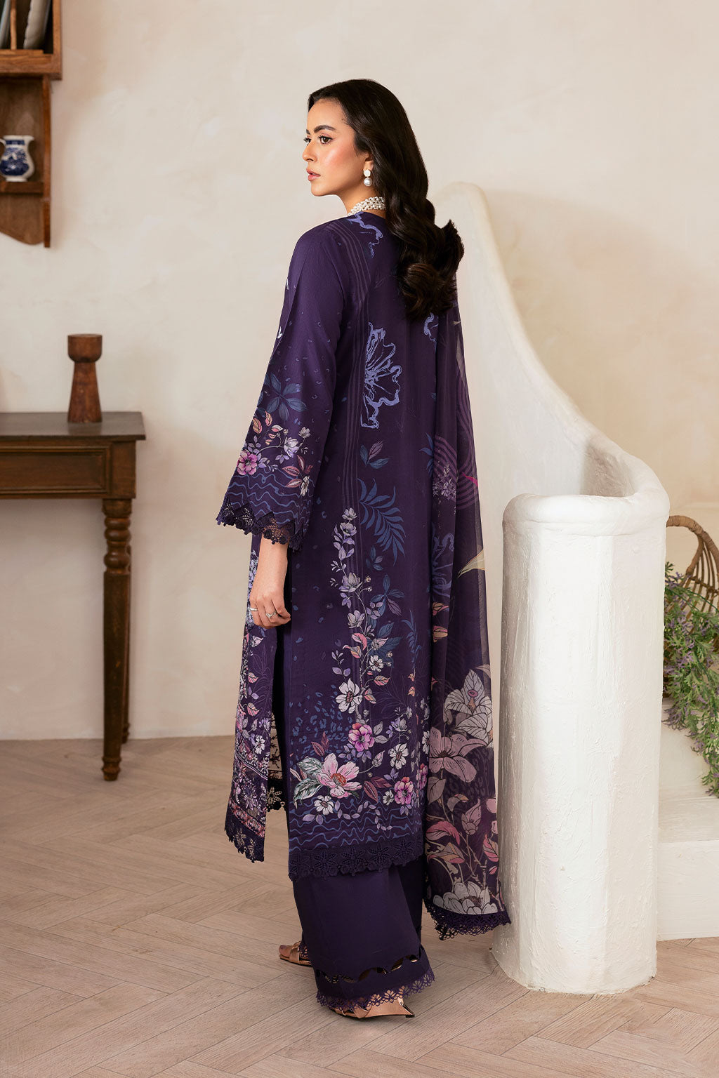 Ramsha | Mashaal Luxury Lawn | L-1401 - Official Ramsha stockist in UK - Sakeena London