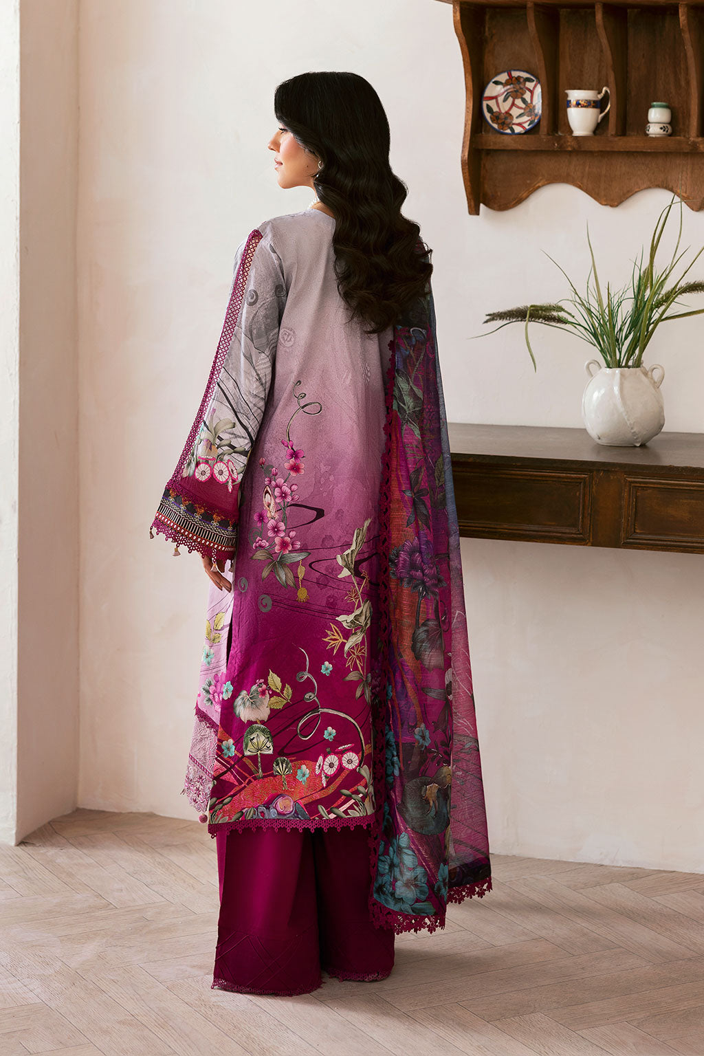 Ramsha | Mashaal Luxury Lawn | L-1409 - Official Ramsha stockist in UK - Sakeena London