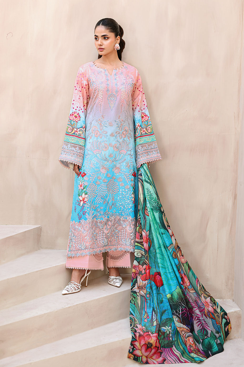 Ramsha | Mashaal Luxury Lawn | L-1510