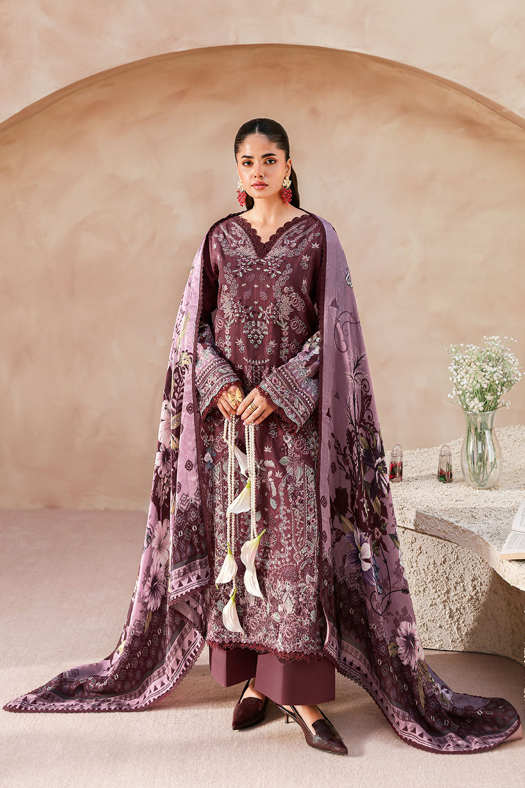 Ramsha | Mashaal Luxury Lawn | L-1507