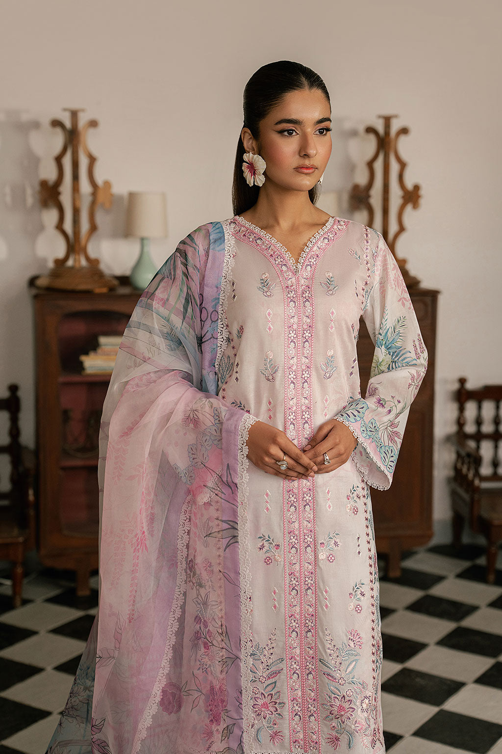 Ramsha | Mashal Luxury Lawn | L-1610