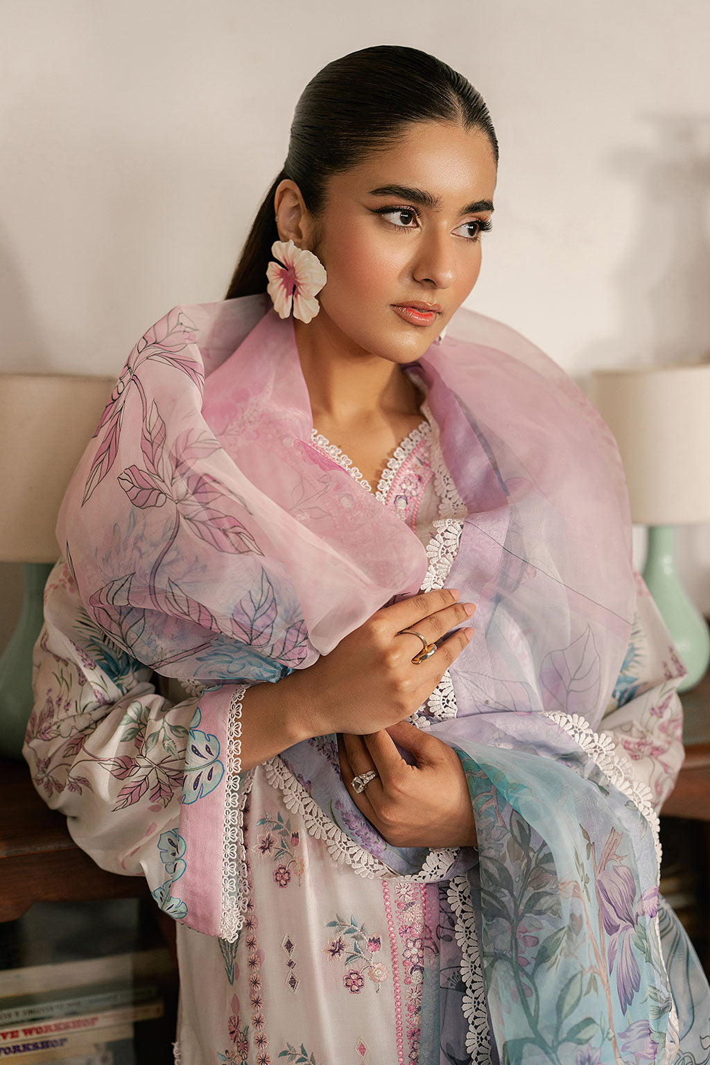 Ramsha | Mashal Luxury Lawn | L-1610