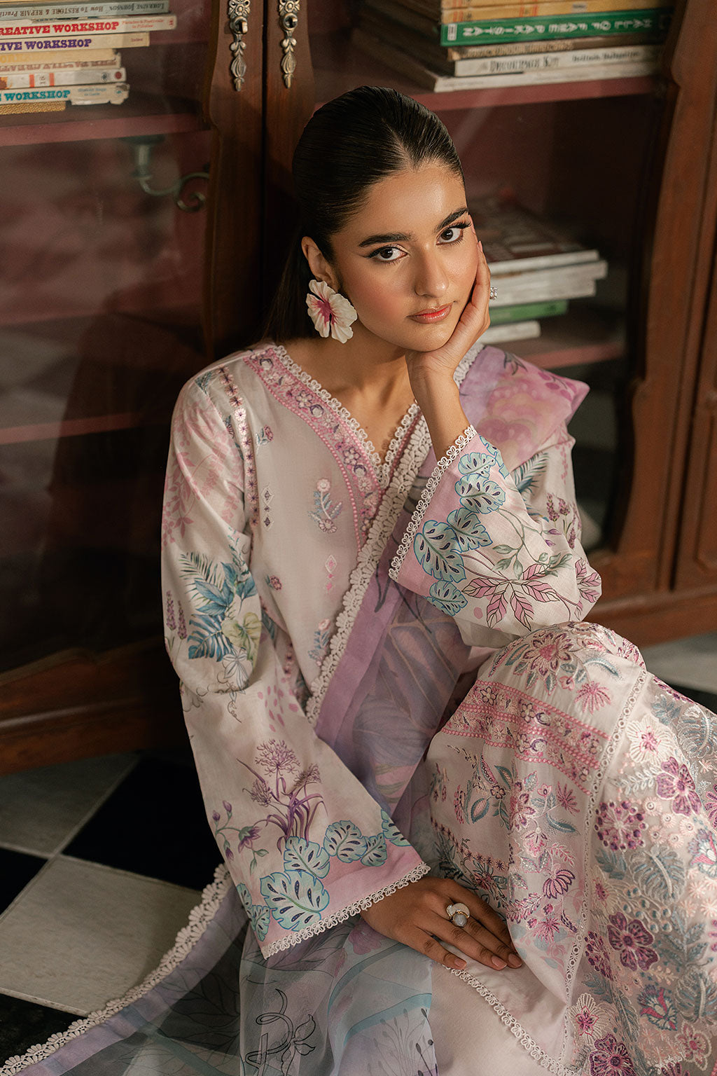 Ramsha | Mashal Luxury Lawn | L-1610