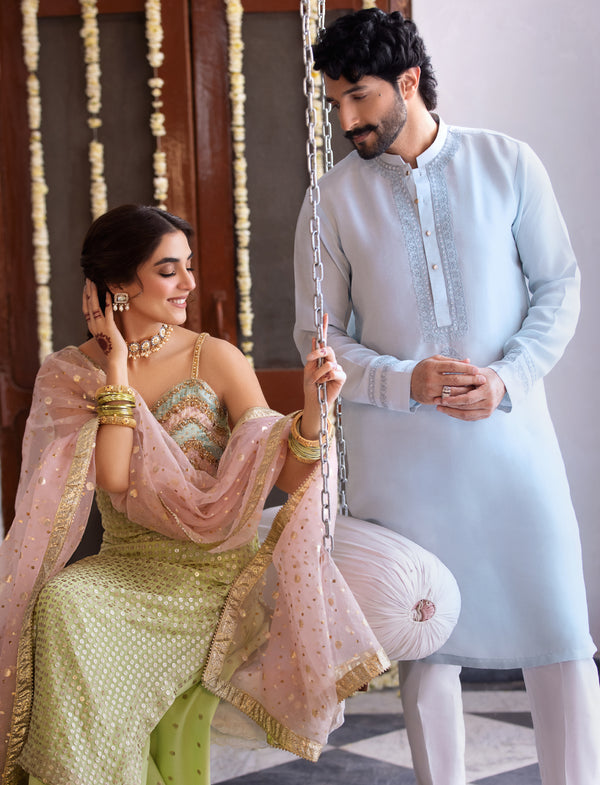 Pakistani Menswear | MAYA-HAALIM - Official Sakeena London Ltd. stockist in UK - Sakeena London