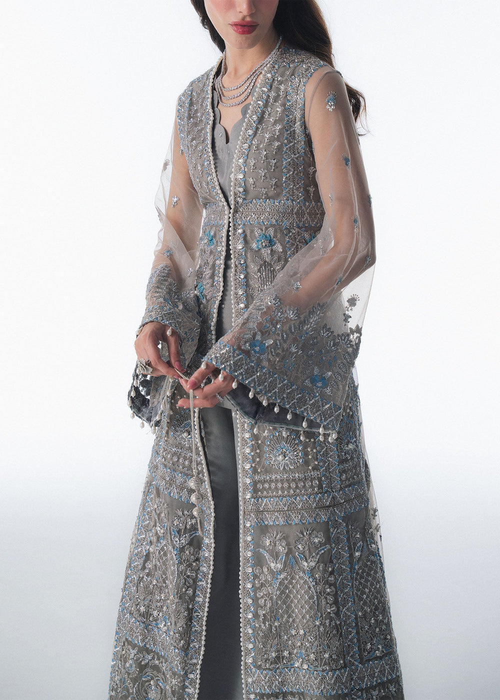 Sadaf Fawad Khan | Festive 25 | Overcast Whisper - Official Sadaf Fawad Khan stockist in UK - Sakeena London