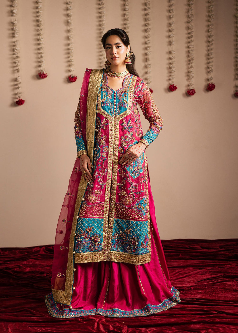 Maria Osama Khan | Jhil Mil Wedding Festive | Gulaboo - Maria Osama - Official Maria Osama Khan stockist in UK - Sakeena London