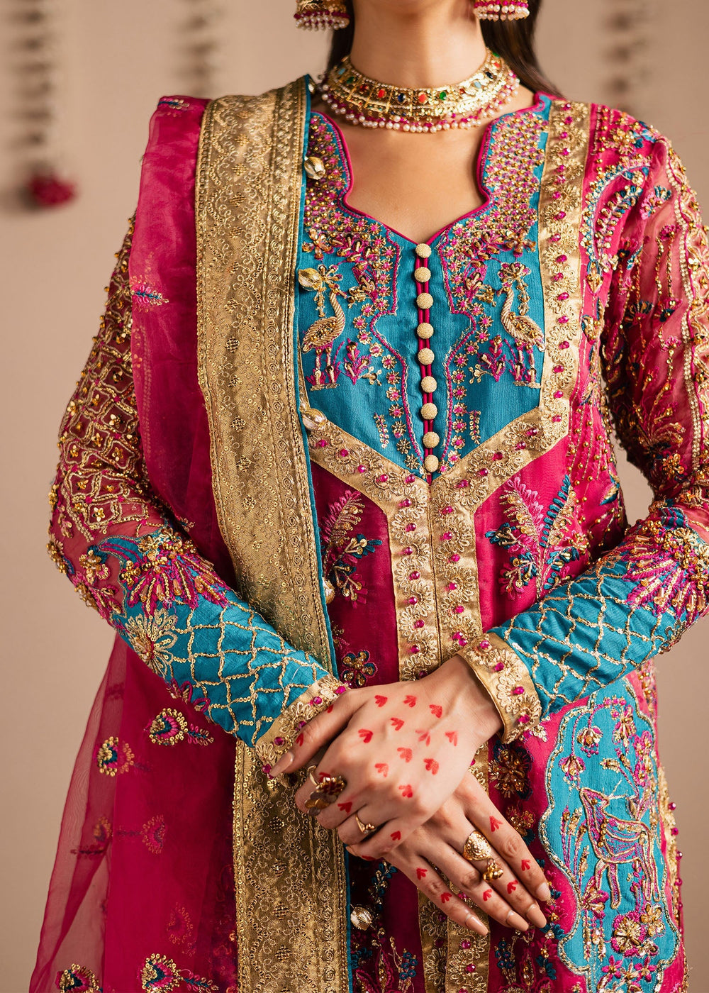 Maria Osama Khan | Jhil Mil Wedding Festive | Gulaboo - Maria Osama - Official Maria Osama Khan stockist in UK - Sakeena London