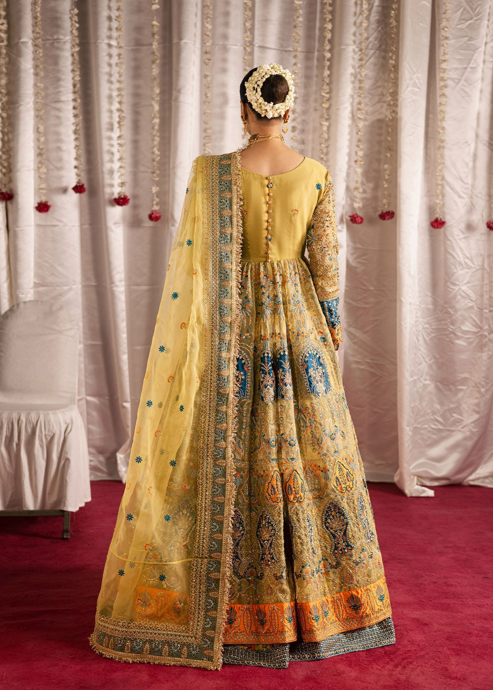 Maria Osama Khan | Jhil Mil Wedding Festive | Sunehri - Maria Osama - Official Maria Osama Khan stockist in UK - Sakeena London