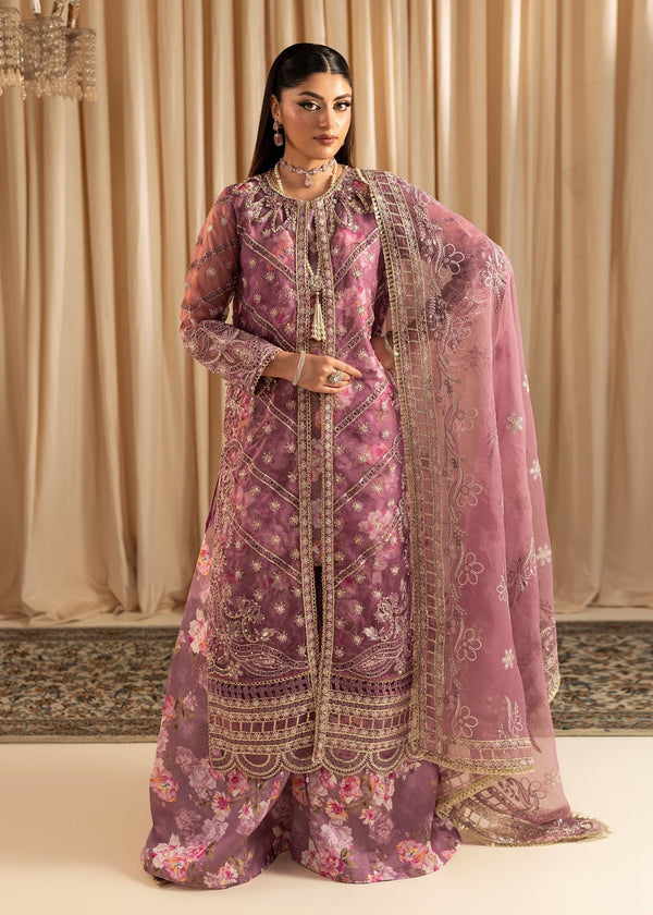 Maryum N Maria | Vasl Pret | UN-08 - LAVENDER - Official Diara Couture stockist in UK - Sakeena London