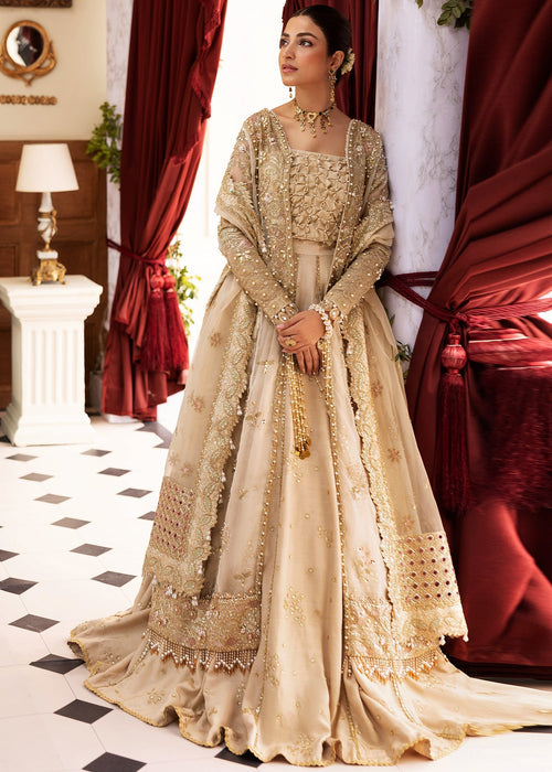 Sadaf Fawad Khan | Wedding Festive 25 | Ivory Celeste - Official Sadaf Fawad Khan stockist in UK - Sakeena London