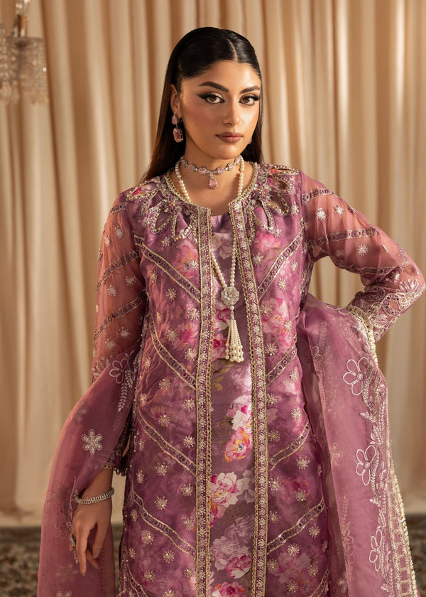 Maryum N Maria | Vasl Pret | UN-08 - LAVENDER - Official Diara Couture stockist in UK - Sakeena London