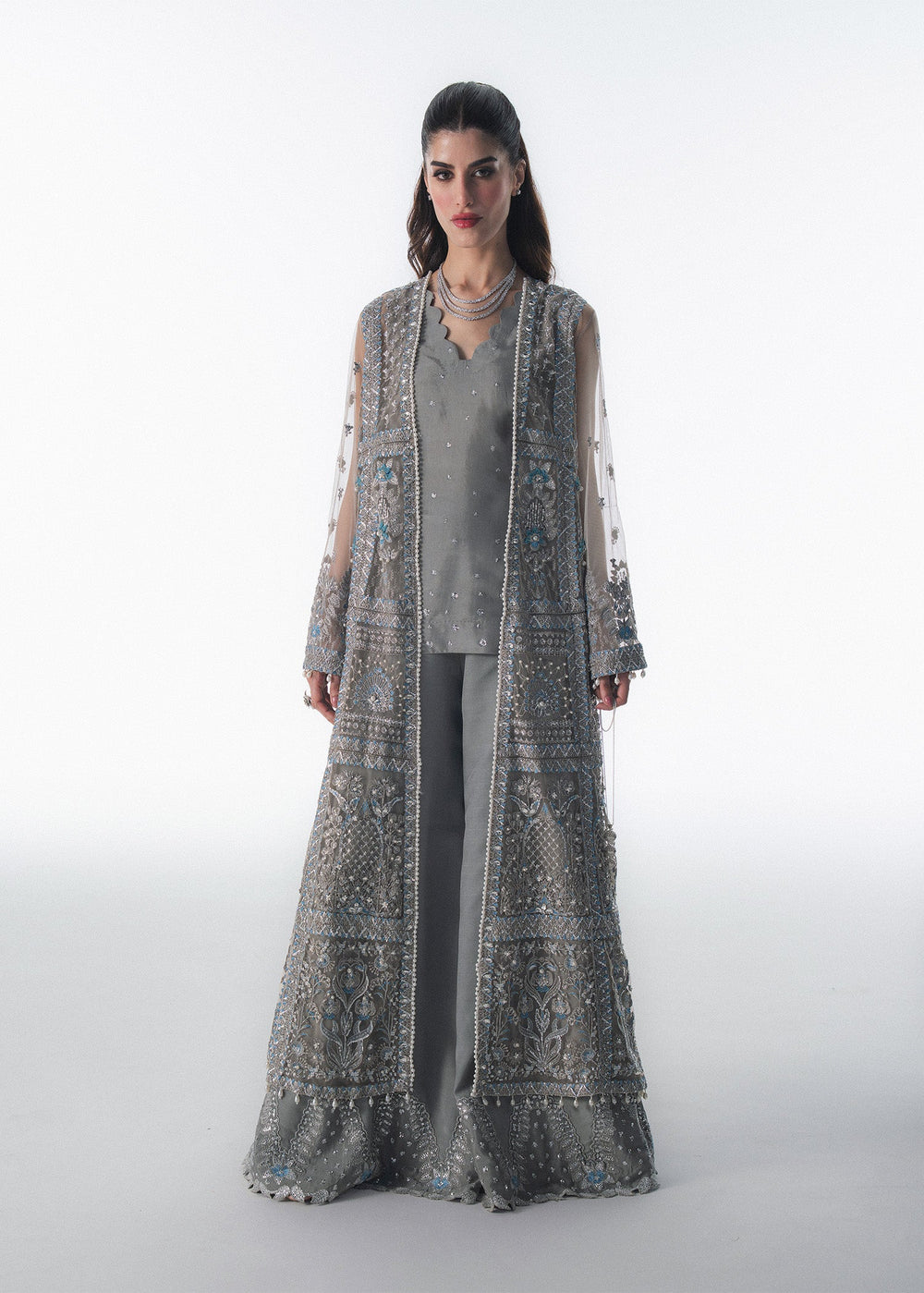 Sadaf Fawad Khan | Festive 25 | Overcast Whisper - Official Sadaf Fawad Khan stockist in UK - Sakeena London