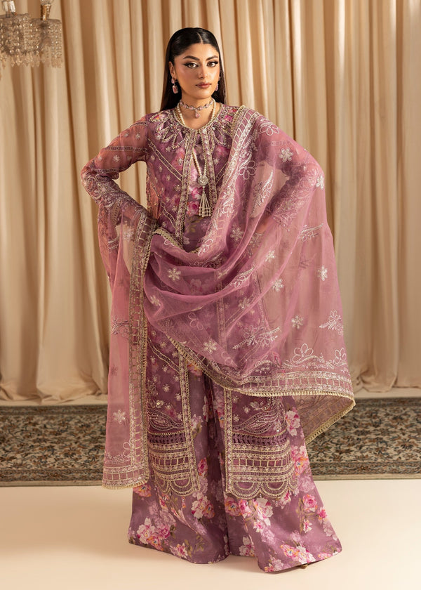 Maryum N Maria | Vasl Pret | UN-08 - LAVENDER - Official Diara Couture stockist in UK - Sakeena London
