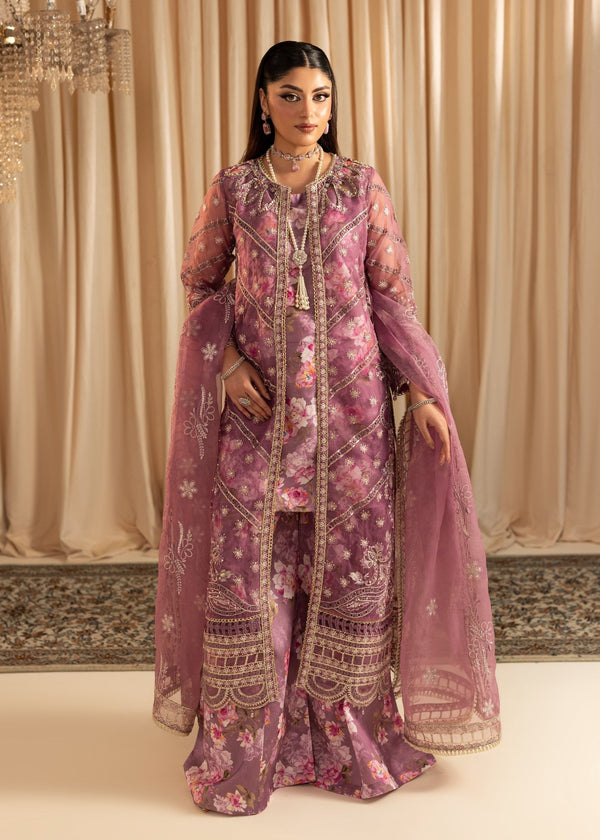 Maryum N Maria | Vasl Pret | UN-08 - LAVENDER - Official Diara Couture stockist in UK - Sakeena London