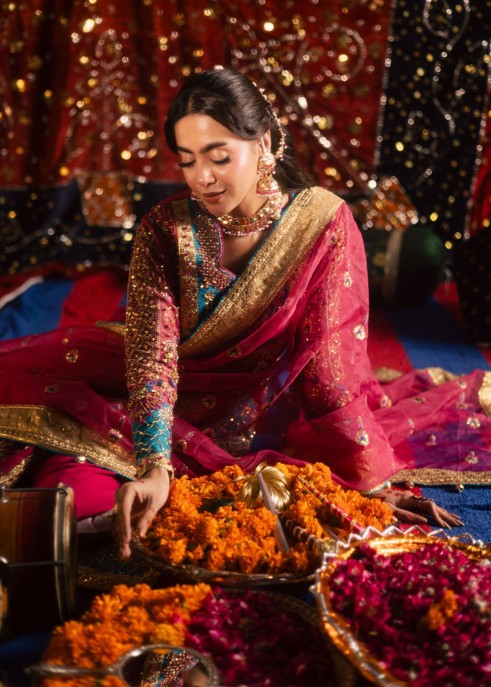 Maria Osama Khan | Jhil Mil Wedding Festive | Gulaboo - Maria Osama - Official Maria Osama Khan stockist in UK - Sakeena London