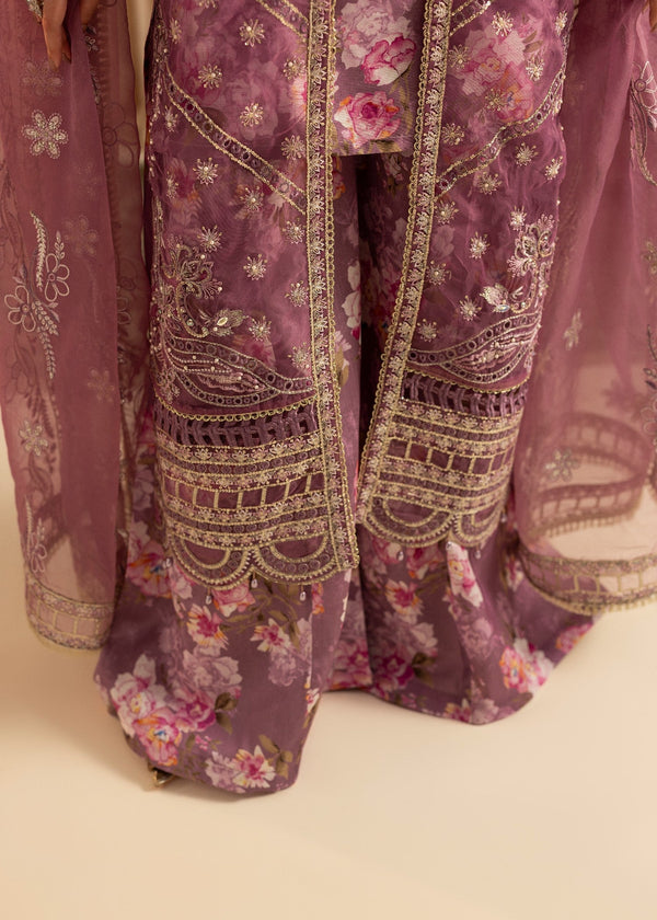 Maryum N Maria | Vasl Pret | UN-08 - LAVENDER - Official Diara Couture stockist in UK - Sakeena London