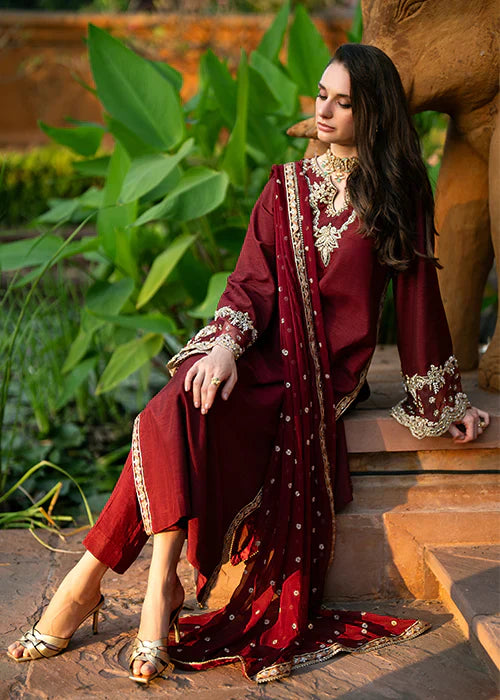 Mehak Yaqoob | Marvi Collection | Ruby - Official Mehak Yaqoob stockist in UK - Sakeena London