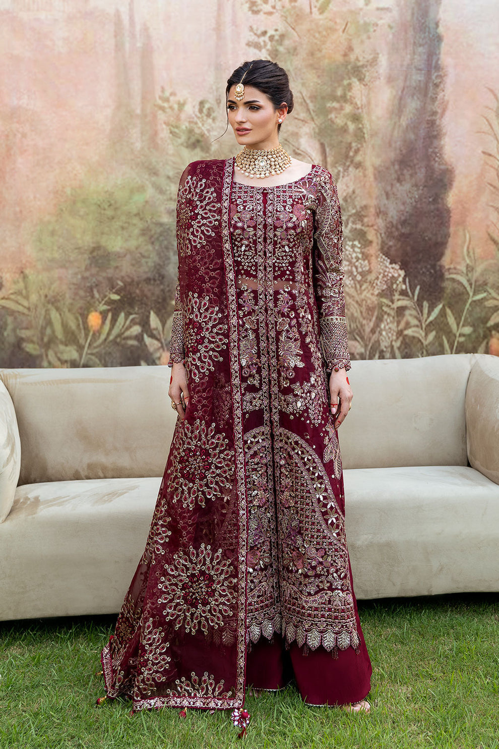 Shagna | Mehfil Festive Formals | SF-07-AMANAT - Official Ramsha stockist in UK - Sakeena London