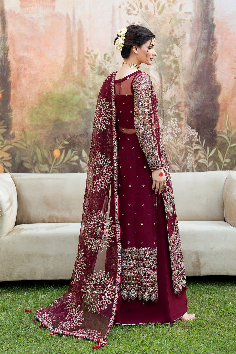 Shagna | Mehfil Festive Formals | SF-07-AMANAT - Official Ramsha stockist in UK - Sakeena London