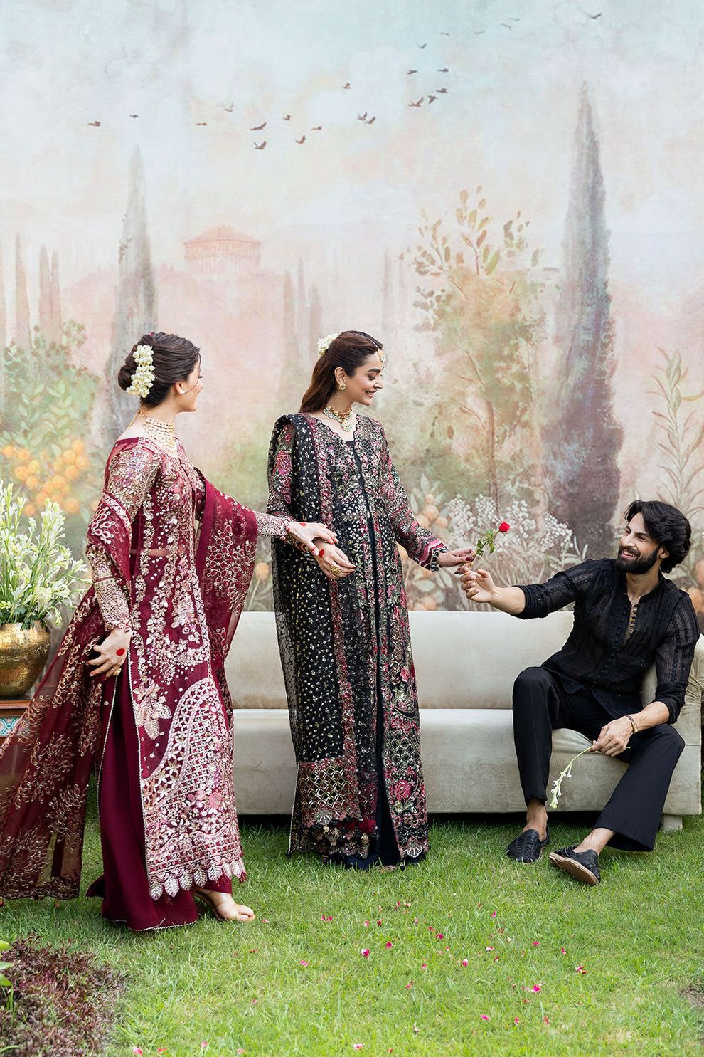 Shagna | Mehfil Festive Formals | SF-07-AMANAT - Official Ramsha stockist in UK - Sakeena London