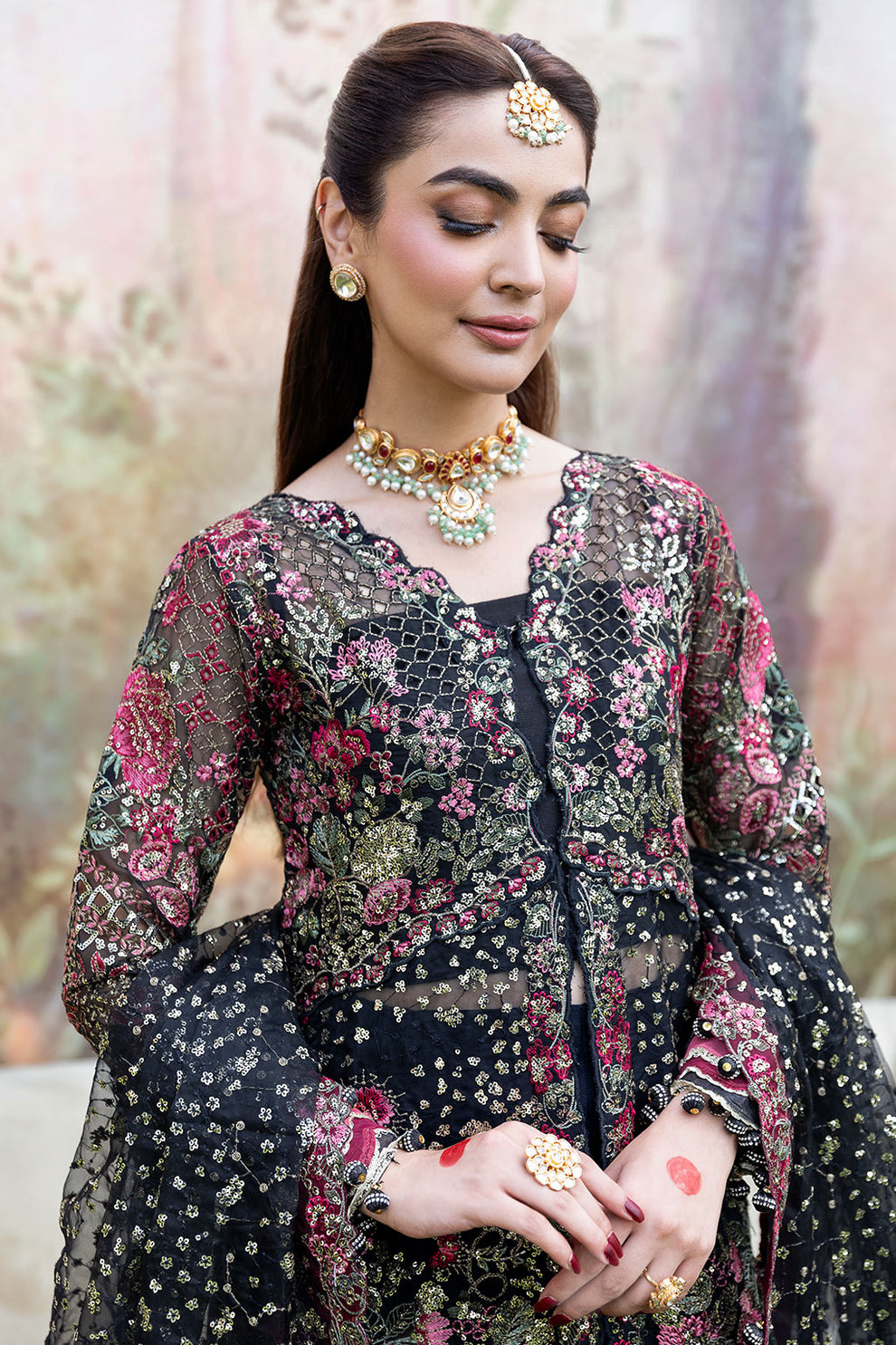Shagna | Mehfil Festive Formals | SF-08-KAJAL - Official Ramsha stockist in UK - Sakeena London
