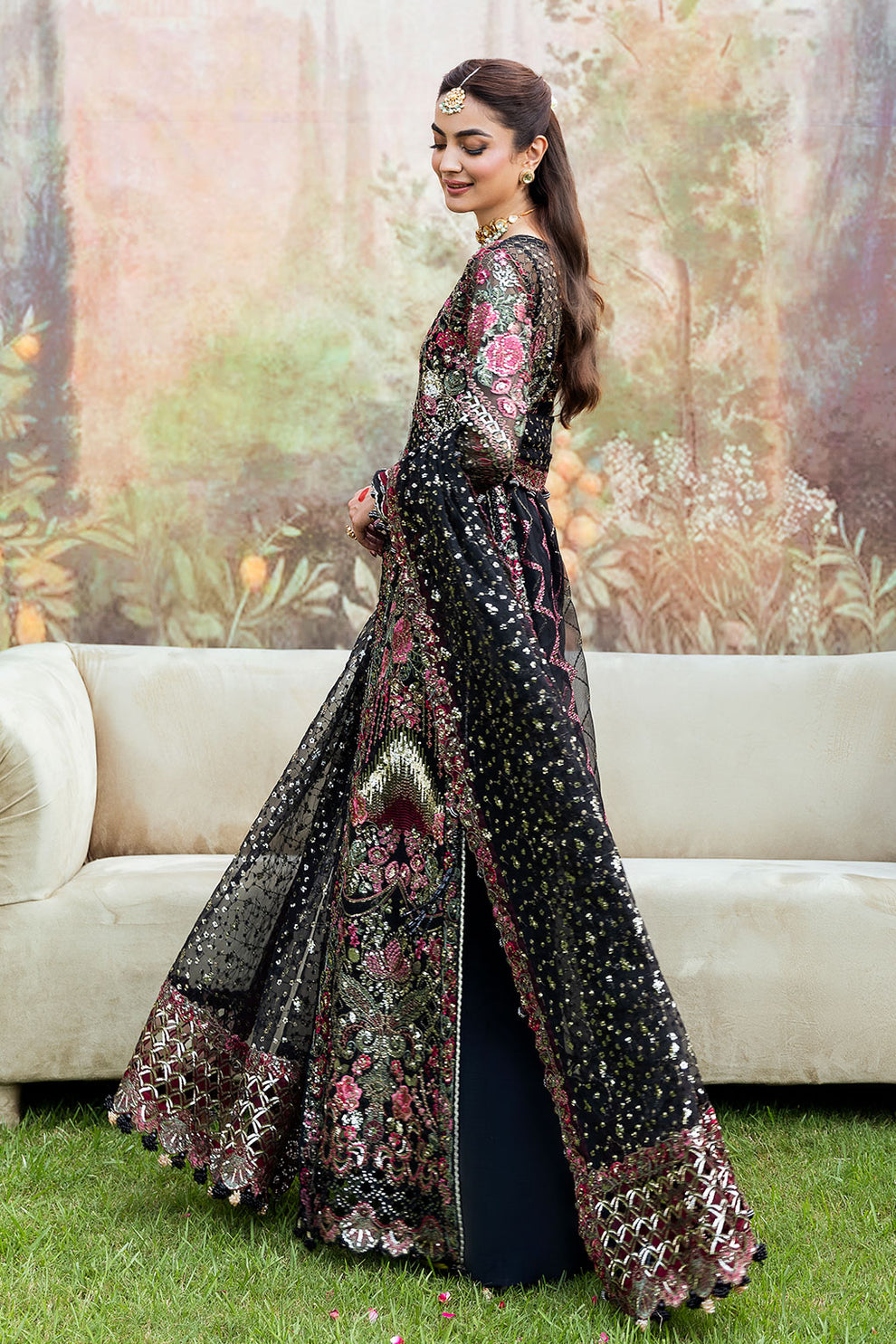 Shagna | Mehfil Festive Formals | SF-08-KAJAL - Official Ramsha stockist in UK - Sakeena London