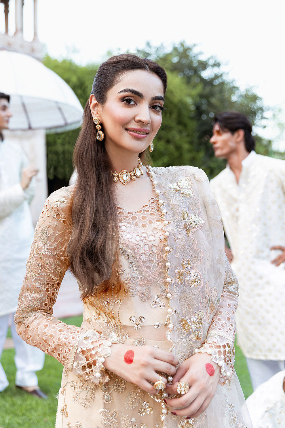 Shagna | Mehfil Festive Formals | SF-05- SUNDAL - Official Ramsha stockist in UK - Sakeena London