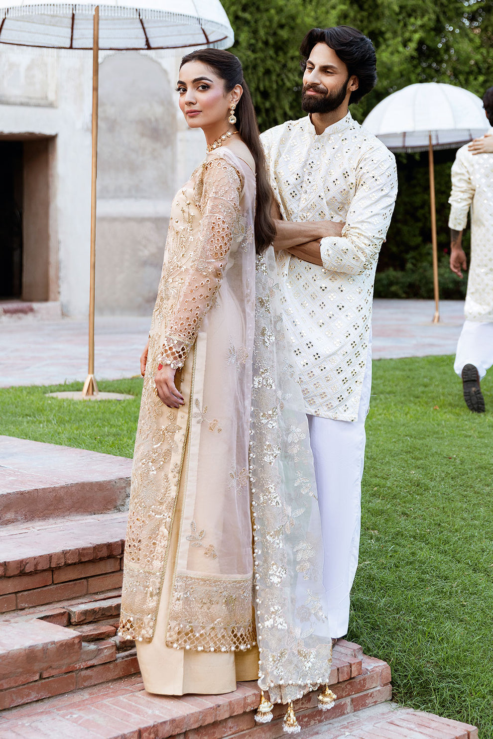 Shagna | Mehfil Festive Formals | SF-05- SUNDAL - Official Ramsha stockist in UK - Sakeena London