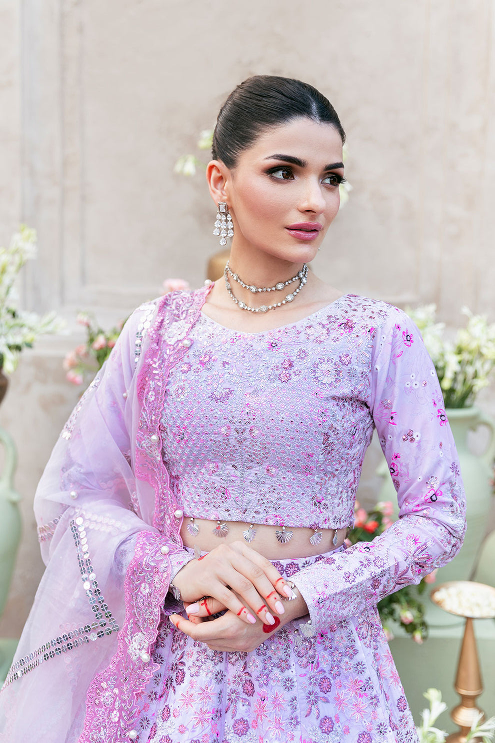 Shagna | Mehfil Festive Formals | SF-10- PANKH - Official Ramsha stockist in UK - Sakeena London
