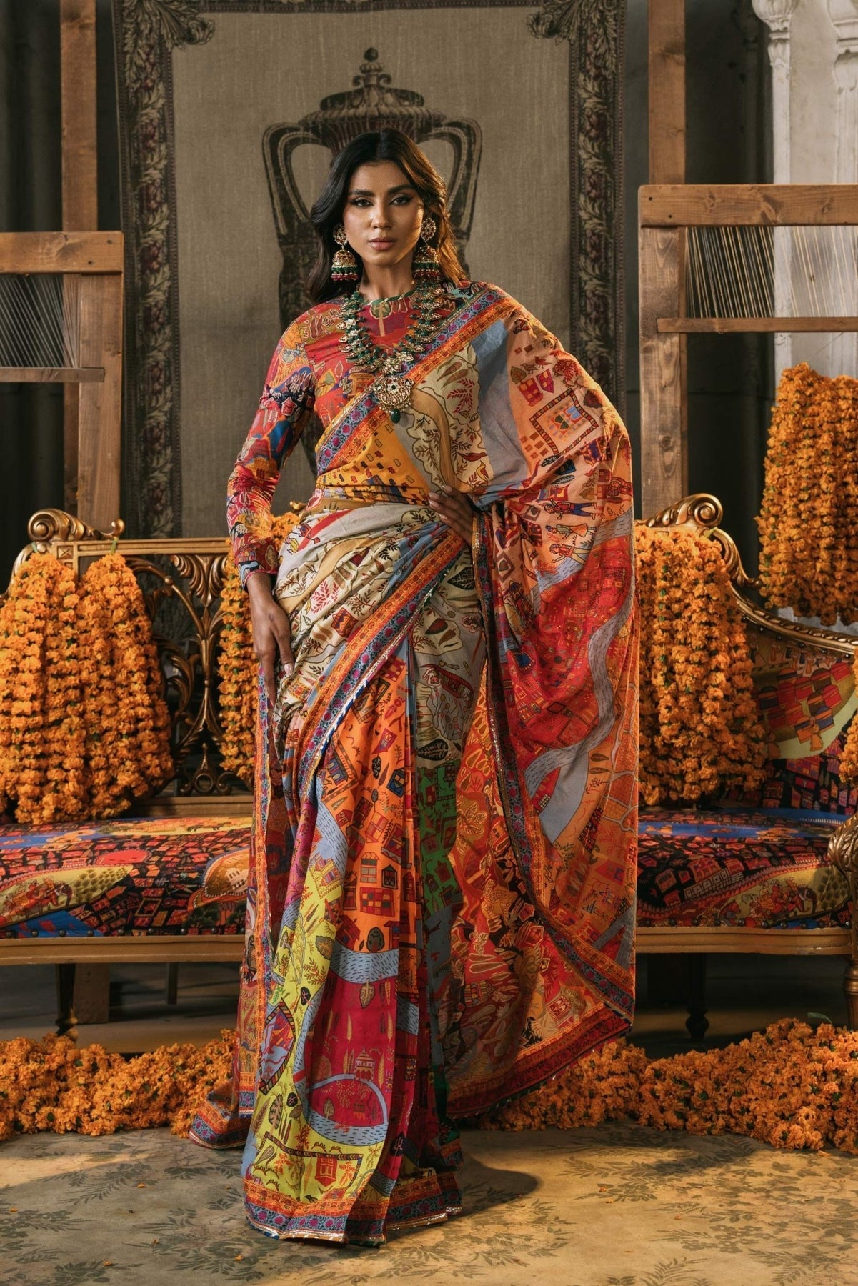 Fahad Hussayn | Lawn Banger | Mewar - Official Fahad Hussayn stockist in UK - Sakeena London