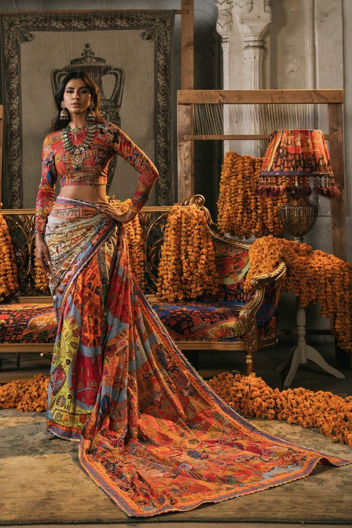 Fahad Hussayn | Lawn Banger | Mewar - Official Fahad Hussayn stockist in UK - Sakeena London