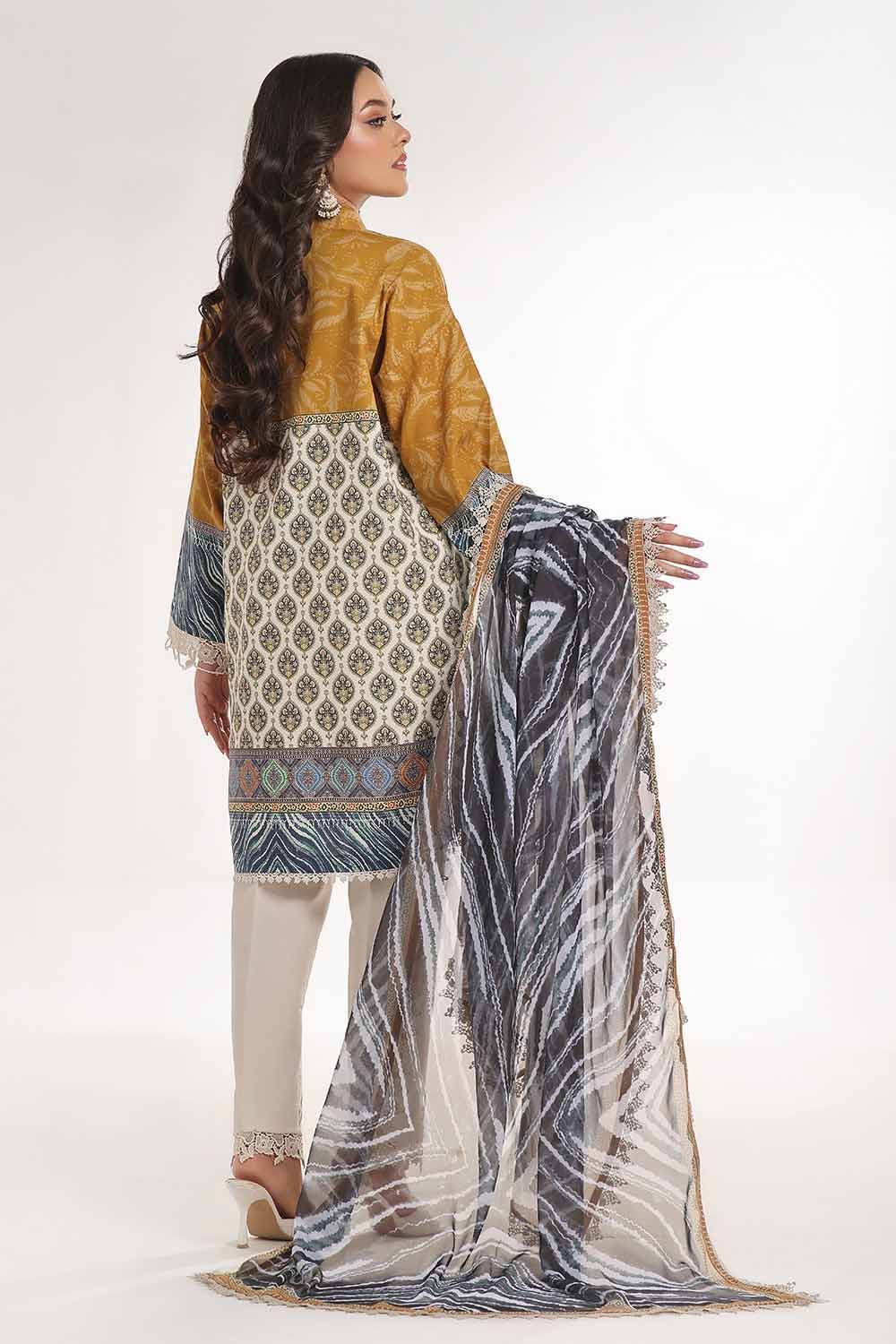Gul Ahmed | MalMal Collection 24 | MFL-42003 - Official Gul Ahmed stockist in UK - Sakeena London