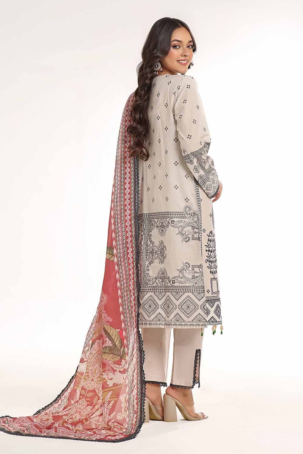 Gul Ahmed | MalMal Collection 24 | MFL-42004 - Official Gul Ahmed stockist in UK - Sakeena London