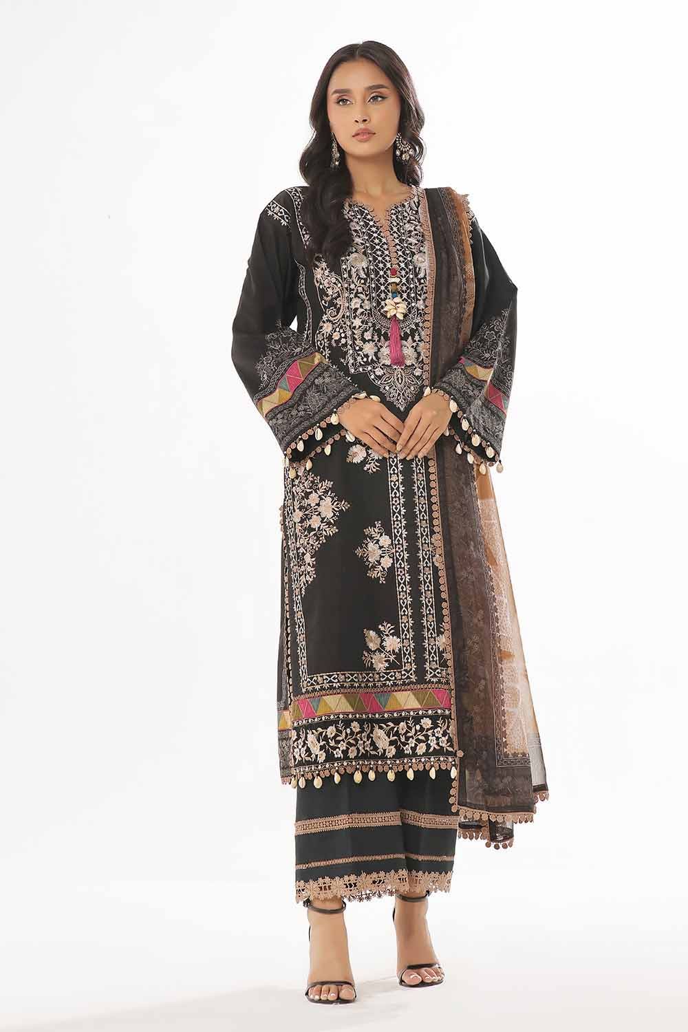 Gul Ahmed | MalMal Collection 24 | MFL-42006 - Official Gul Ahmed stockist in UK - Sakeena London