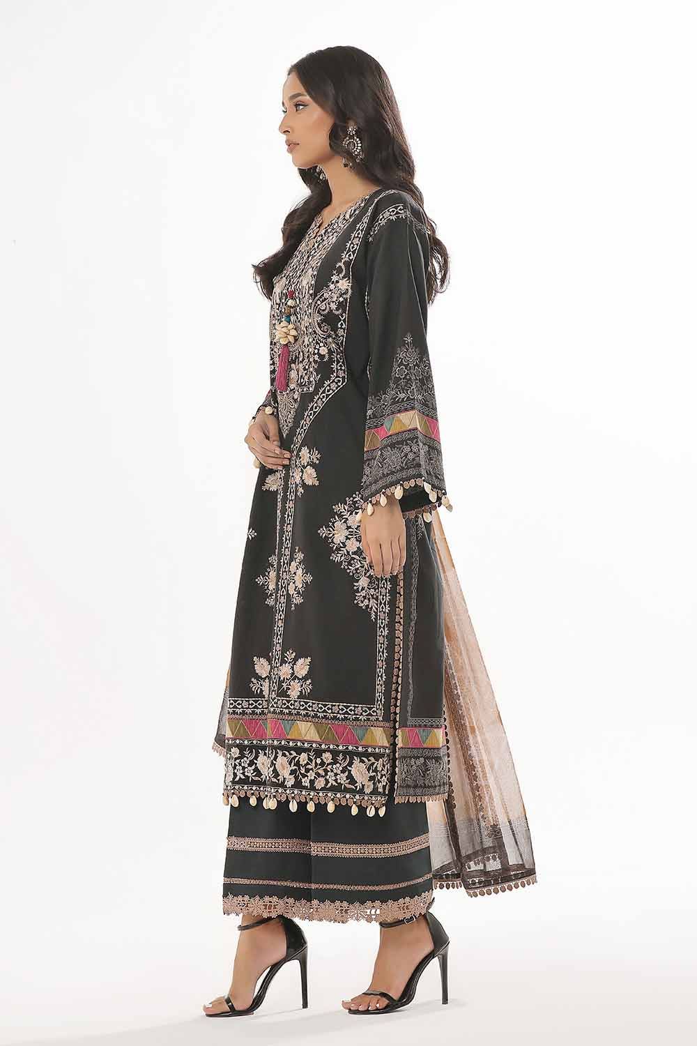 Gul Ahmed | MalMal Collection 24 | MFL-42006 - Official Gul Ahmed stockist in UK - Sakeena London