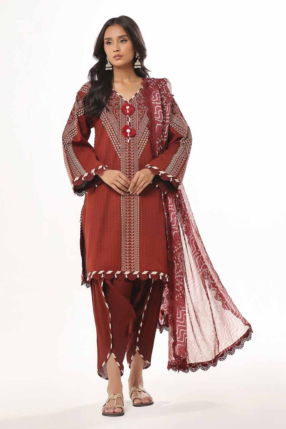 Gul Ahmed | MalMal Collection 24 | 42007 - Official Gul Ahmed stockist in UK - Sakeena London