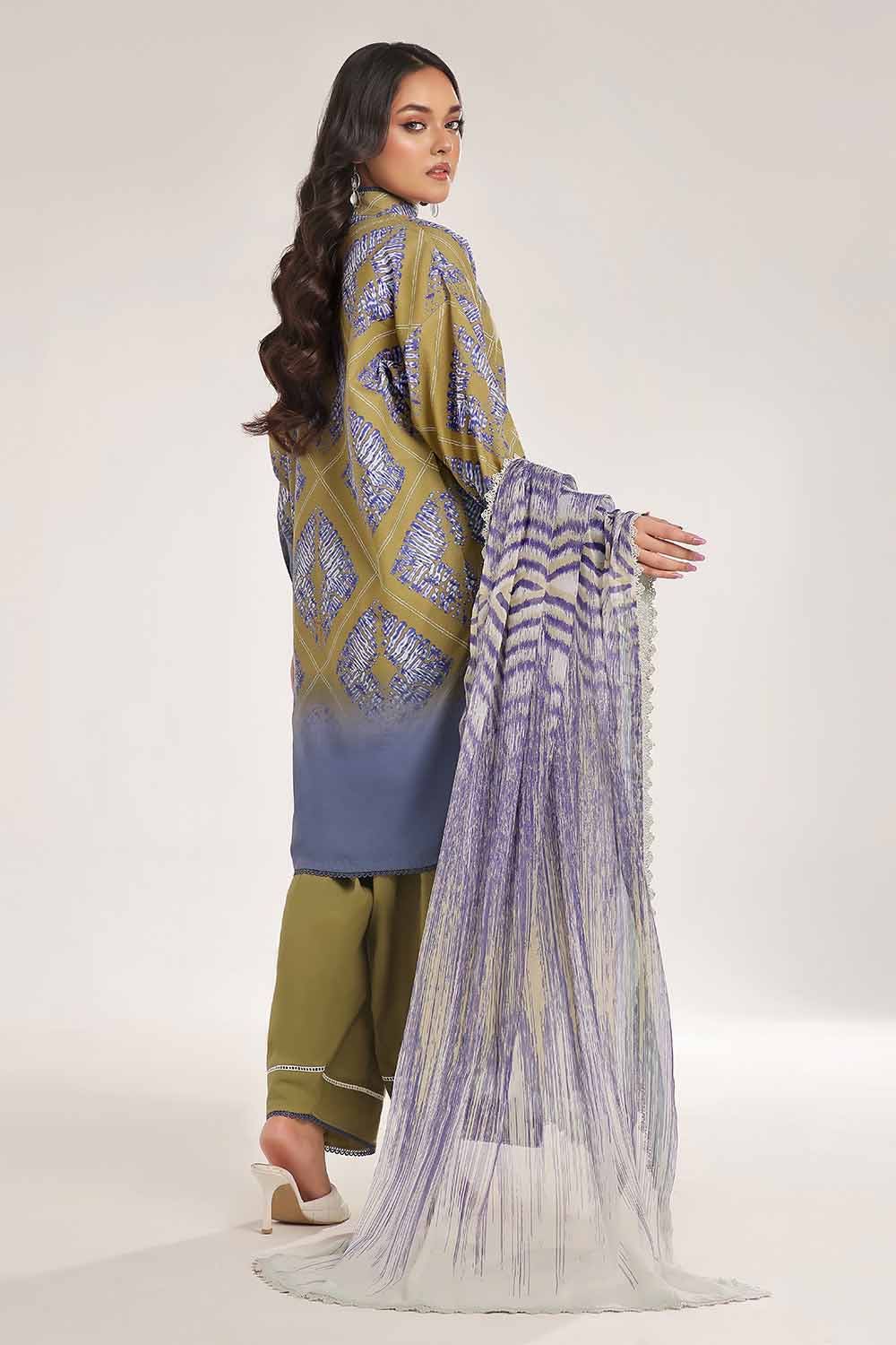Gul Ahmed | MalMal Collection 24 | MFL-42010 - Official Gul Ahmed stockist in UK - Sakeena London
