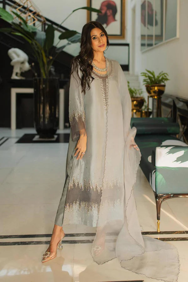Jeem | Luxury Pret | MINK GREY - Official Jeem stockist in UK - Sakeena London
